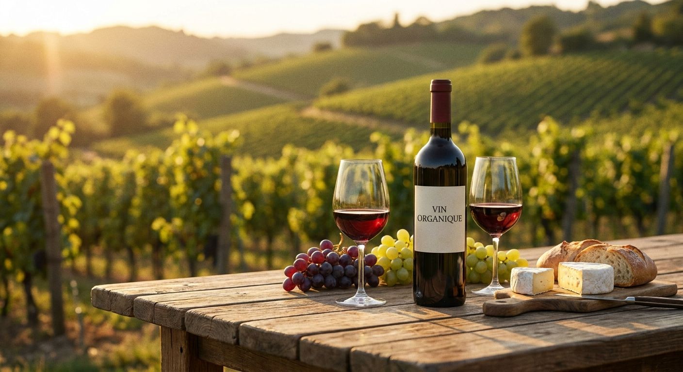 Organic wine for health-conscious drinkers