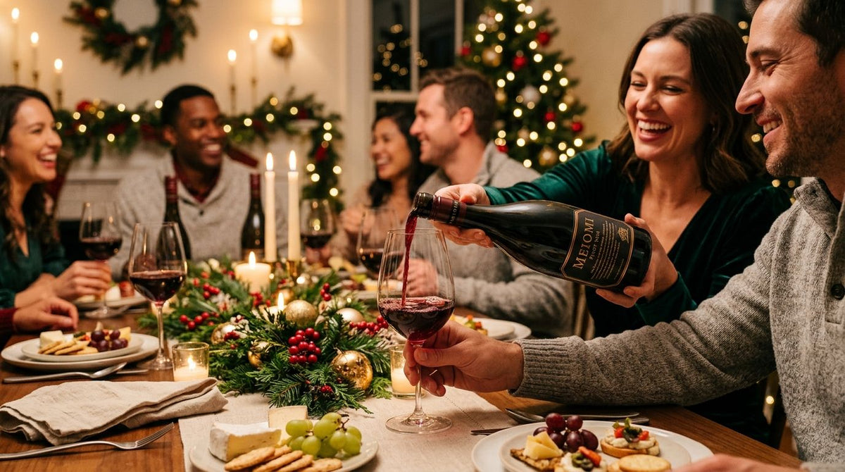 Meiomi pinot noir for holiday entertaining
