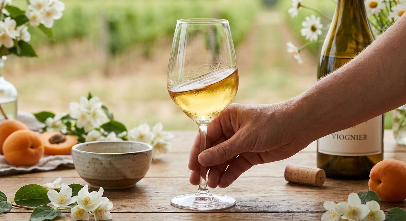 Viognier wine for aromatic white wine lovers