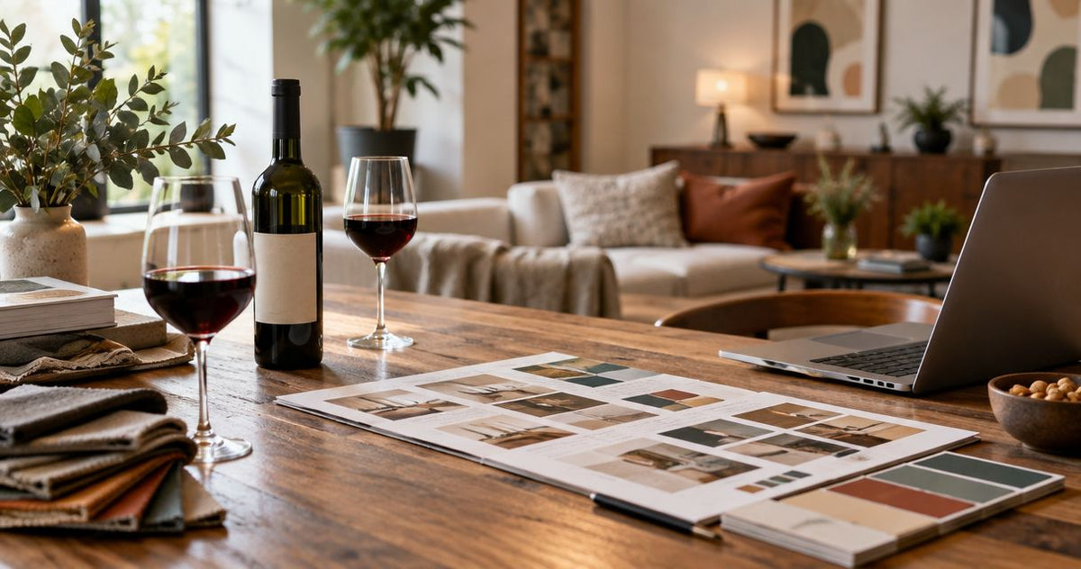 Wine for interior designers and home stagers: complete 2026 guide