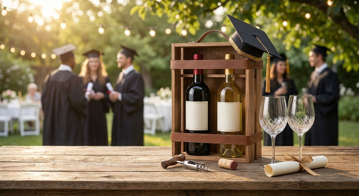 Wine gift sets for graduation parties