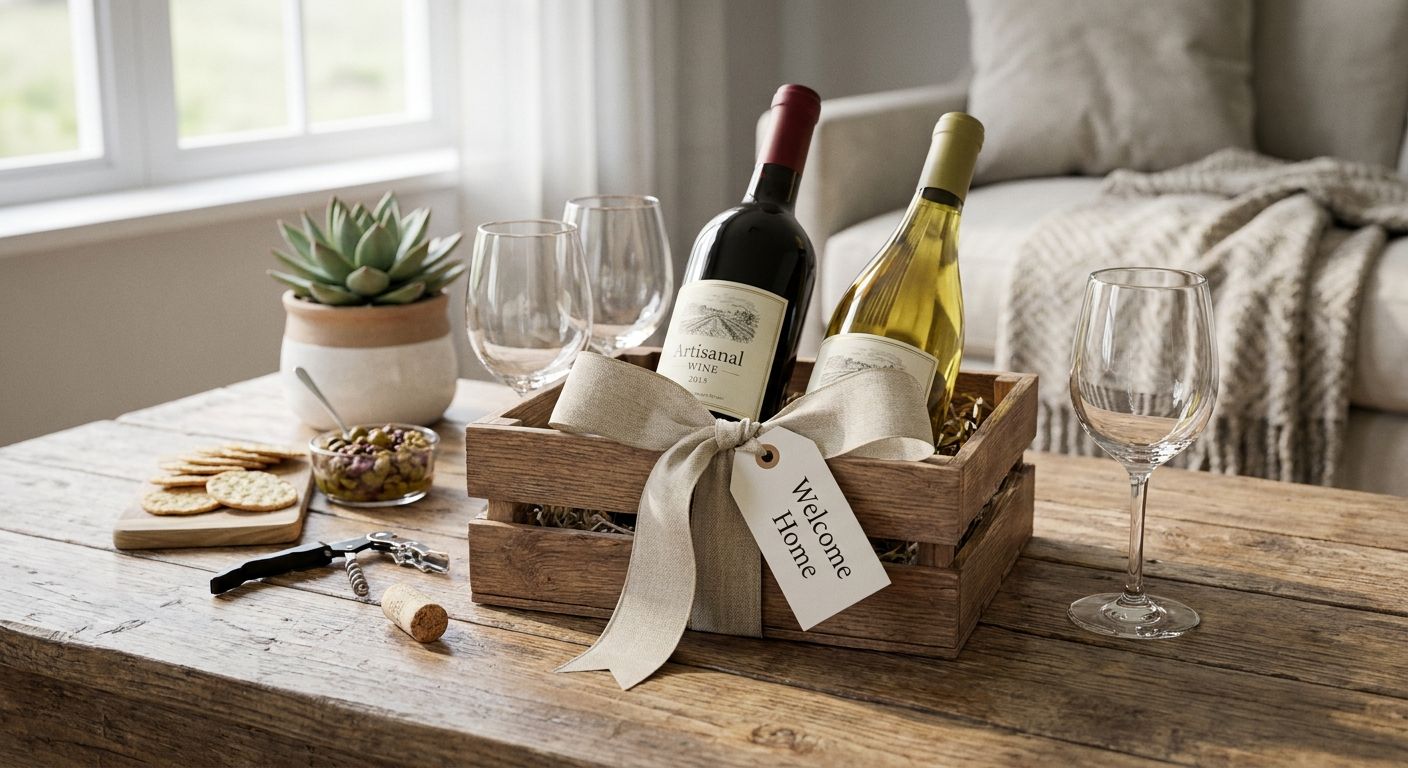 Wine gift sets for housewarming parties