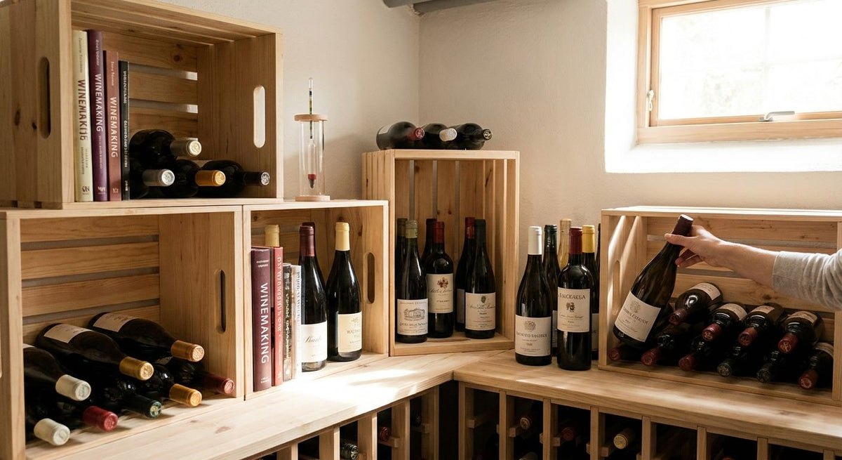 How to start a home wine cellar on a budget