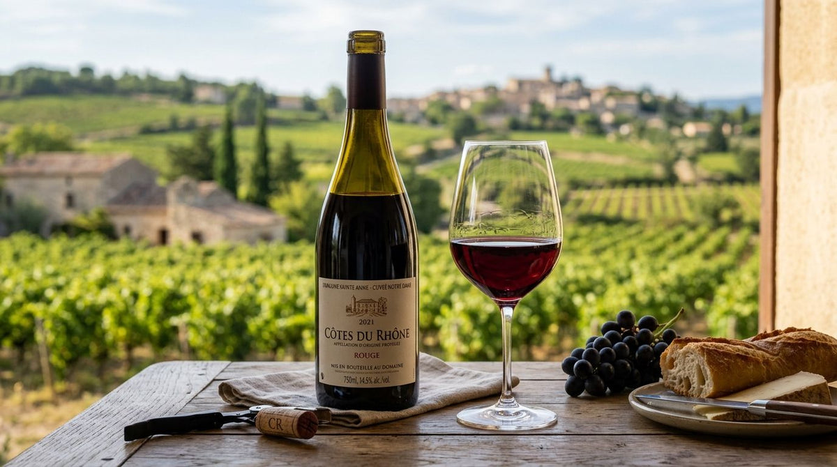Côtes du Rhône wine for red blend lovers