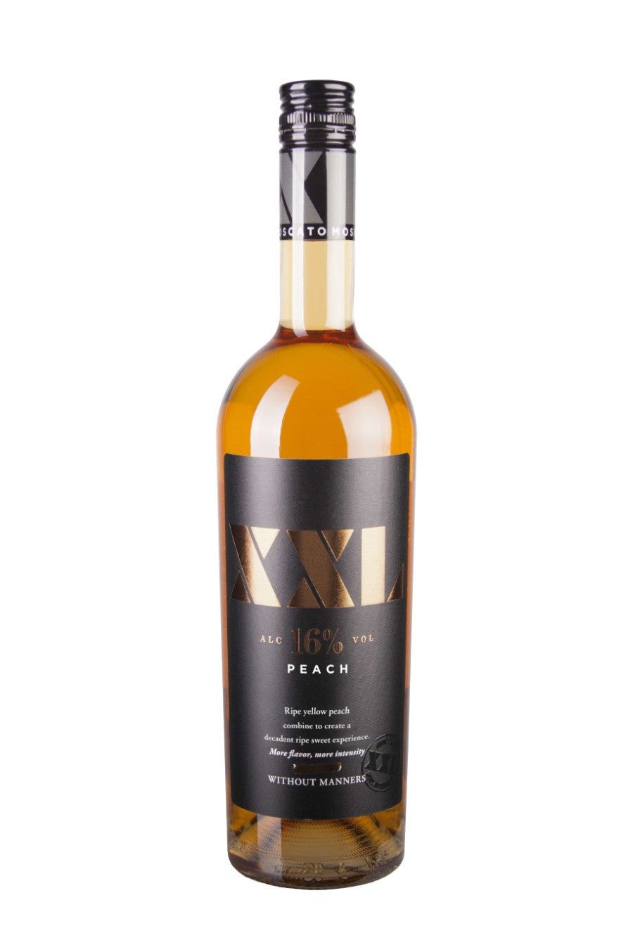 XXL Peach Moscato bottle - the most-searched XXL wine flavor