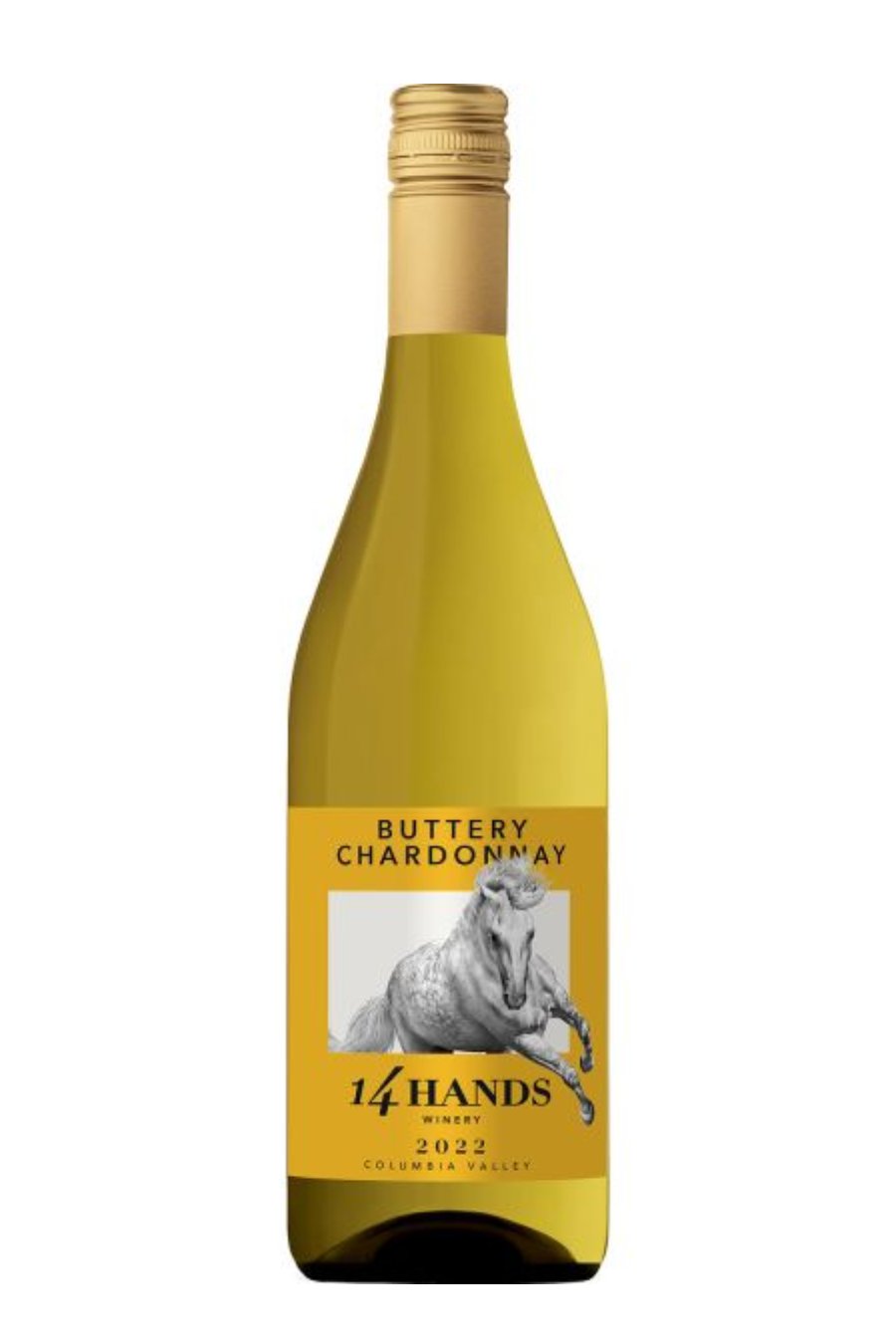 14 Hands Buttery Chardonnay 2022 (750 ml)
