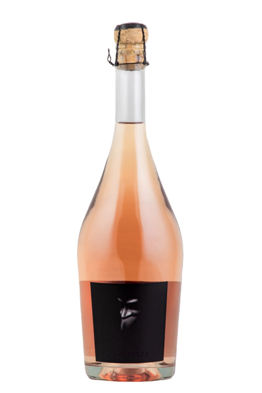 DAMAGED LABEL: Alma Negra Brut Nature Rose NV (750 ml)