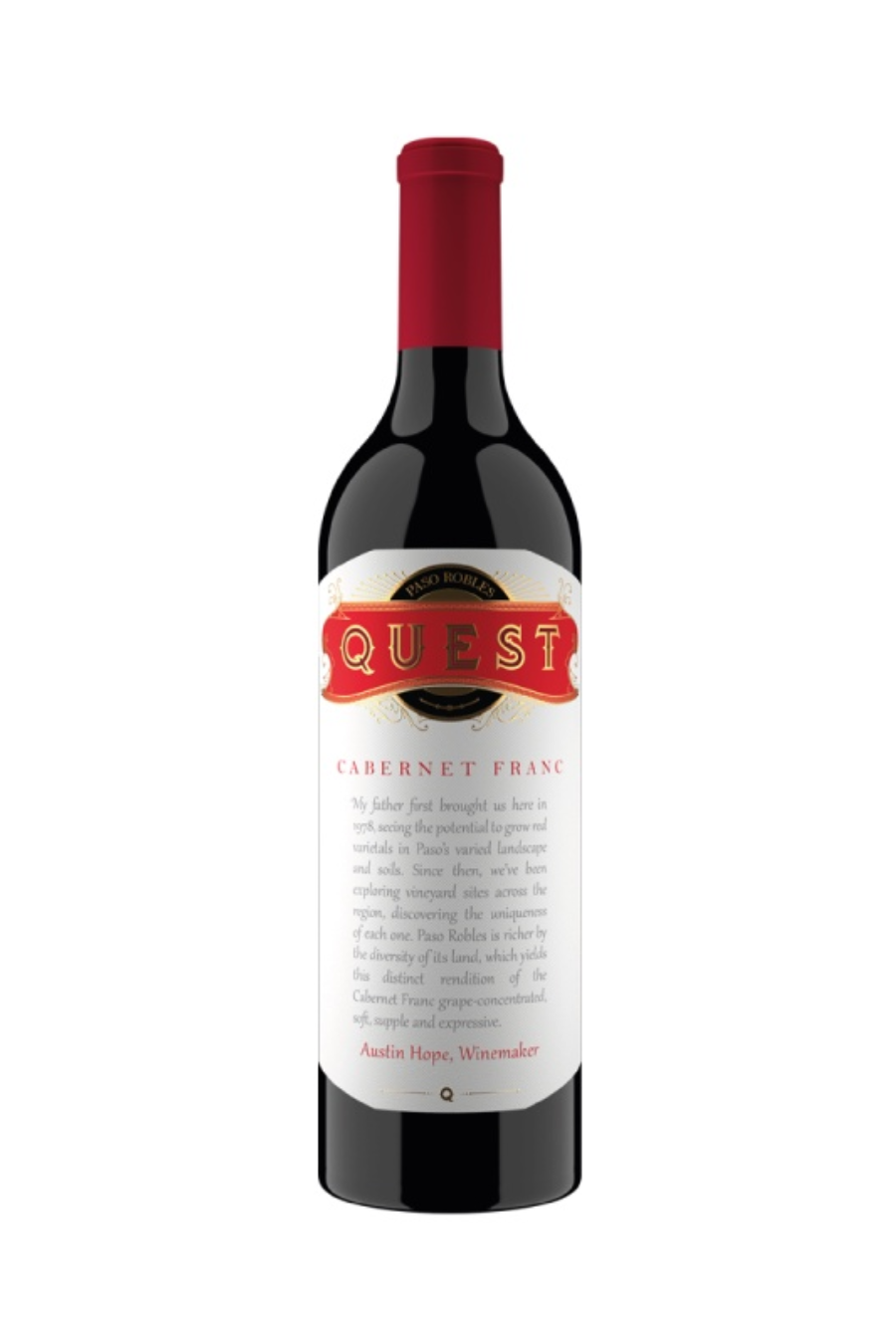 Austin Hope Quest Proprietary Cabernet Franc 2023 (750 ml)