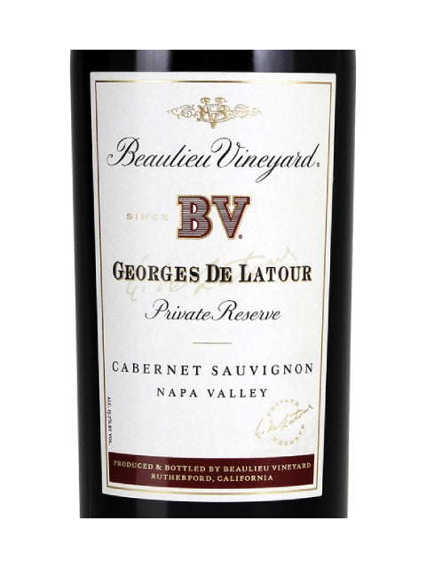DAMAGED LABEL: Beaulieu Vineyard Georges de Latour Private Reserve Cabernet Sauvignon 2018 (750 ml)