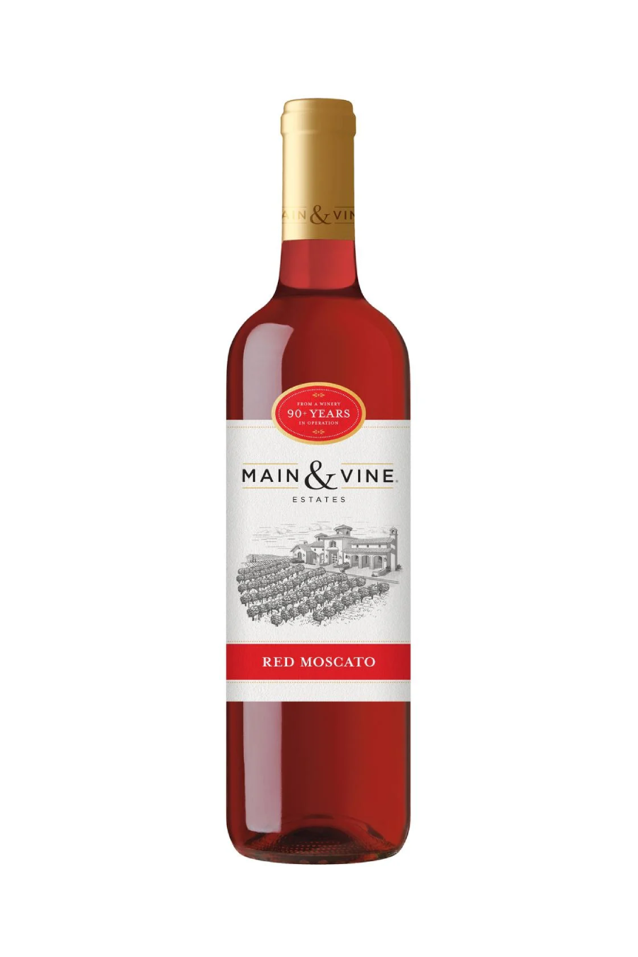 Beringer Main & Vine Red Moscato (750 ml)