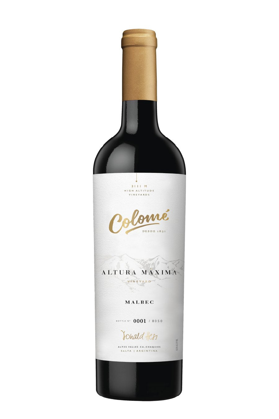 Bodega Colome Altura Maxima Malbec 2018 (750 ml)