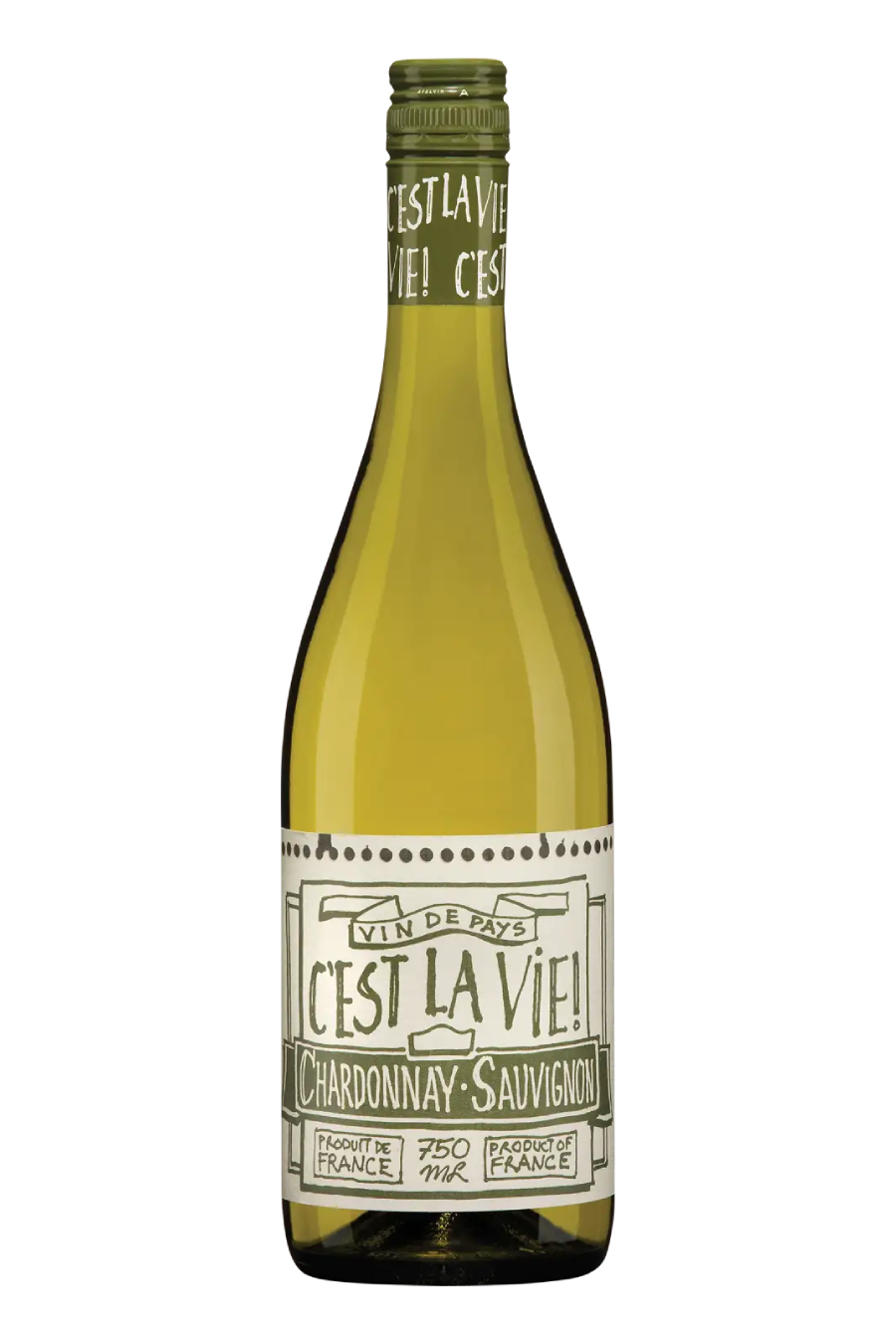 C'est la Vie Chardonnay & Sauvignon Blanc (750 ml)