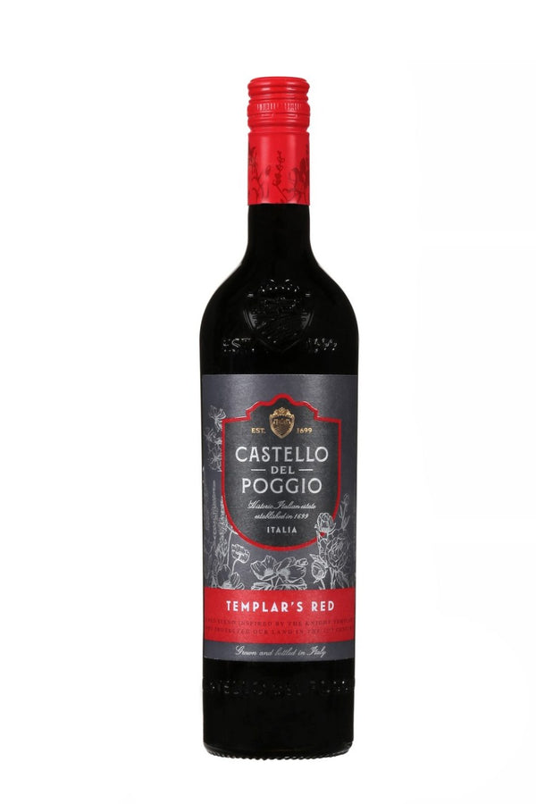Castello Del Poggio Italy Templar's Red Blend (750 ml)