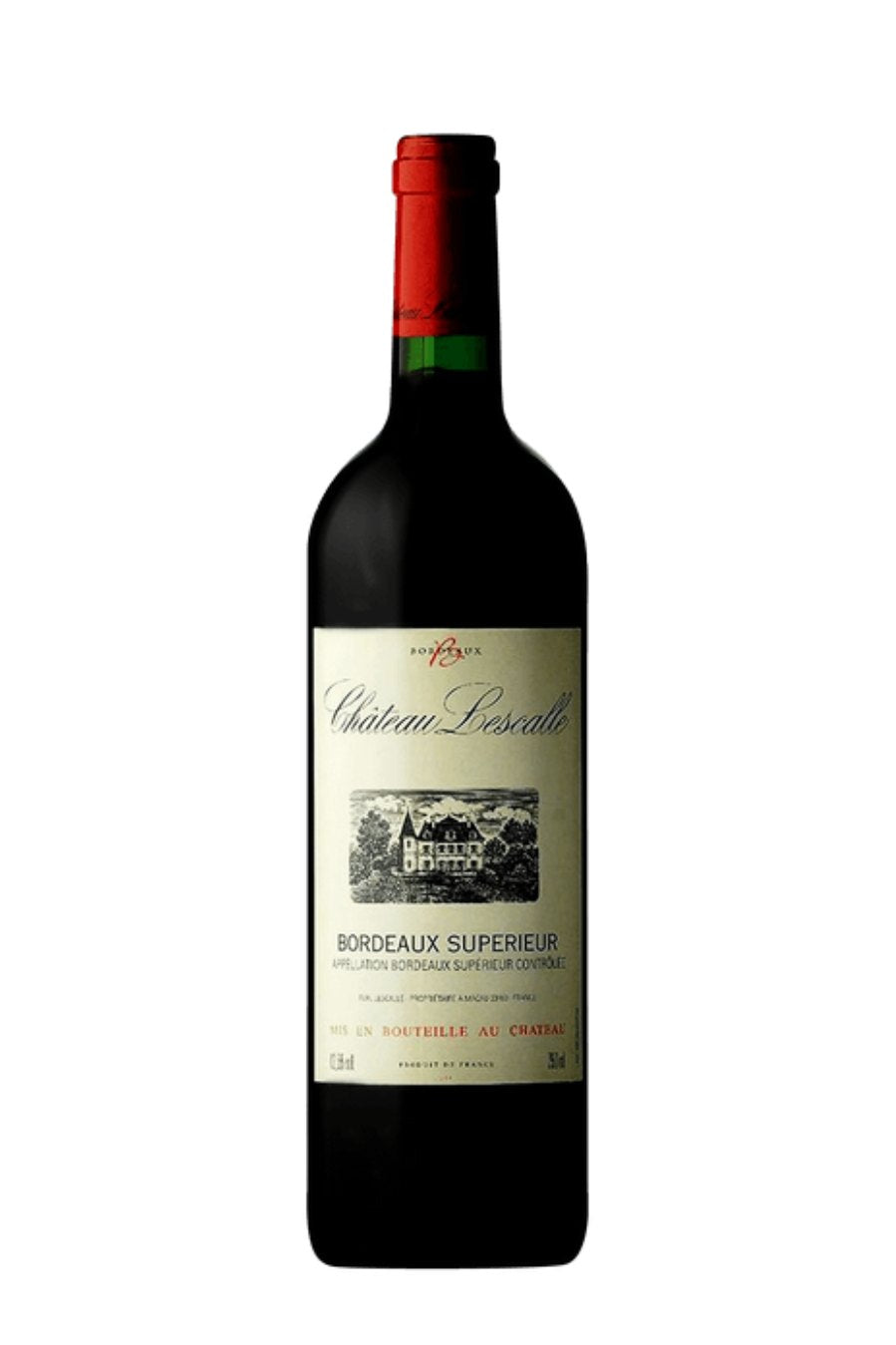 Chateau Lescalle Bordeaux Superieur 2019 (750 ml)