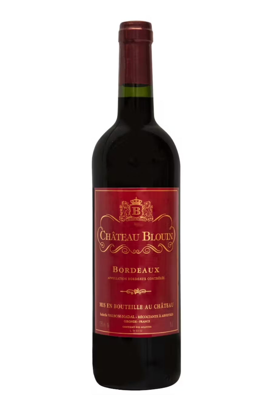 Chateau Blouin Bordeaux 2022 (750 ml)