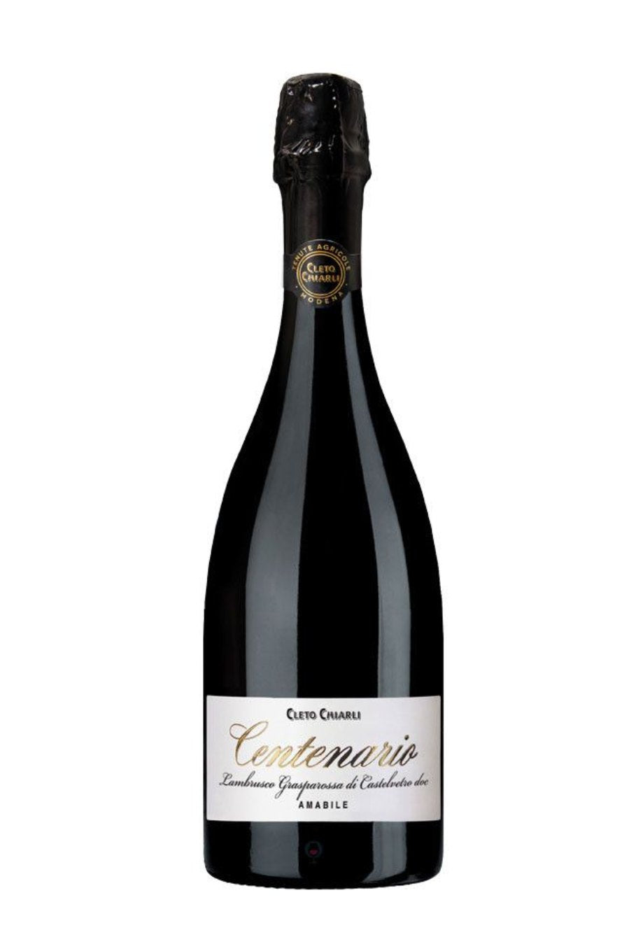 DAMAGED LABEL: Cleto Chiarli Lambrusco di Castelvetro Amabile Centenario (750 ml)