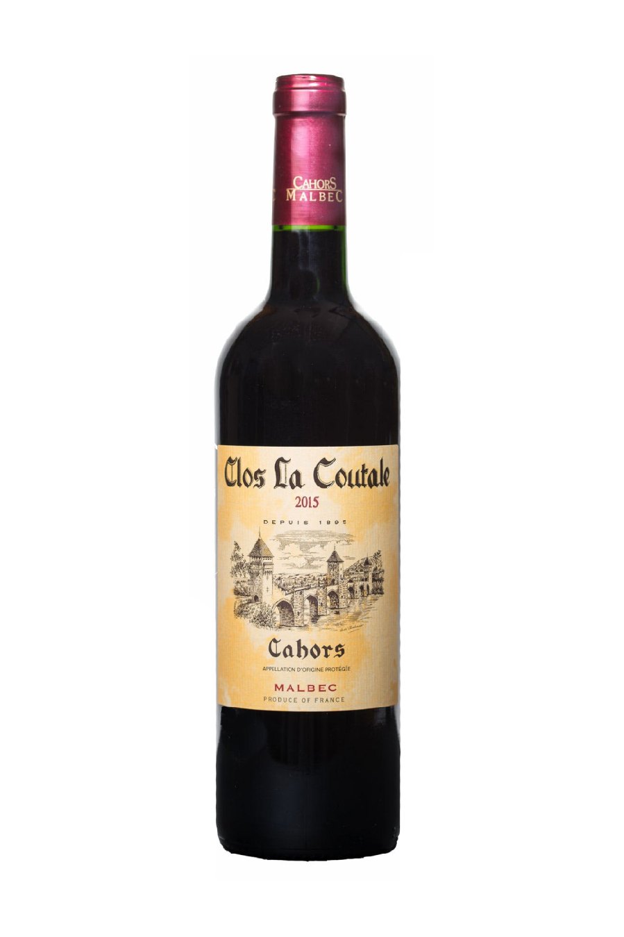 Clos La Coutale Cahors Malbec 2022 (750 ml)