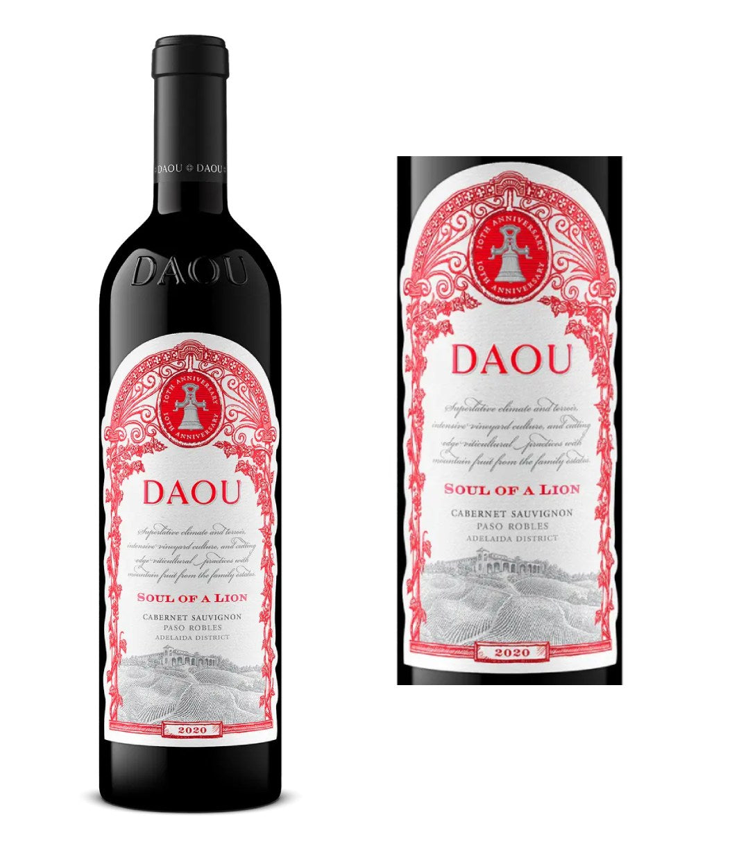 DAMAGED LABEL: DAOU Vineyards Soul of a Lion 2020 (750 ml)