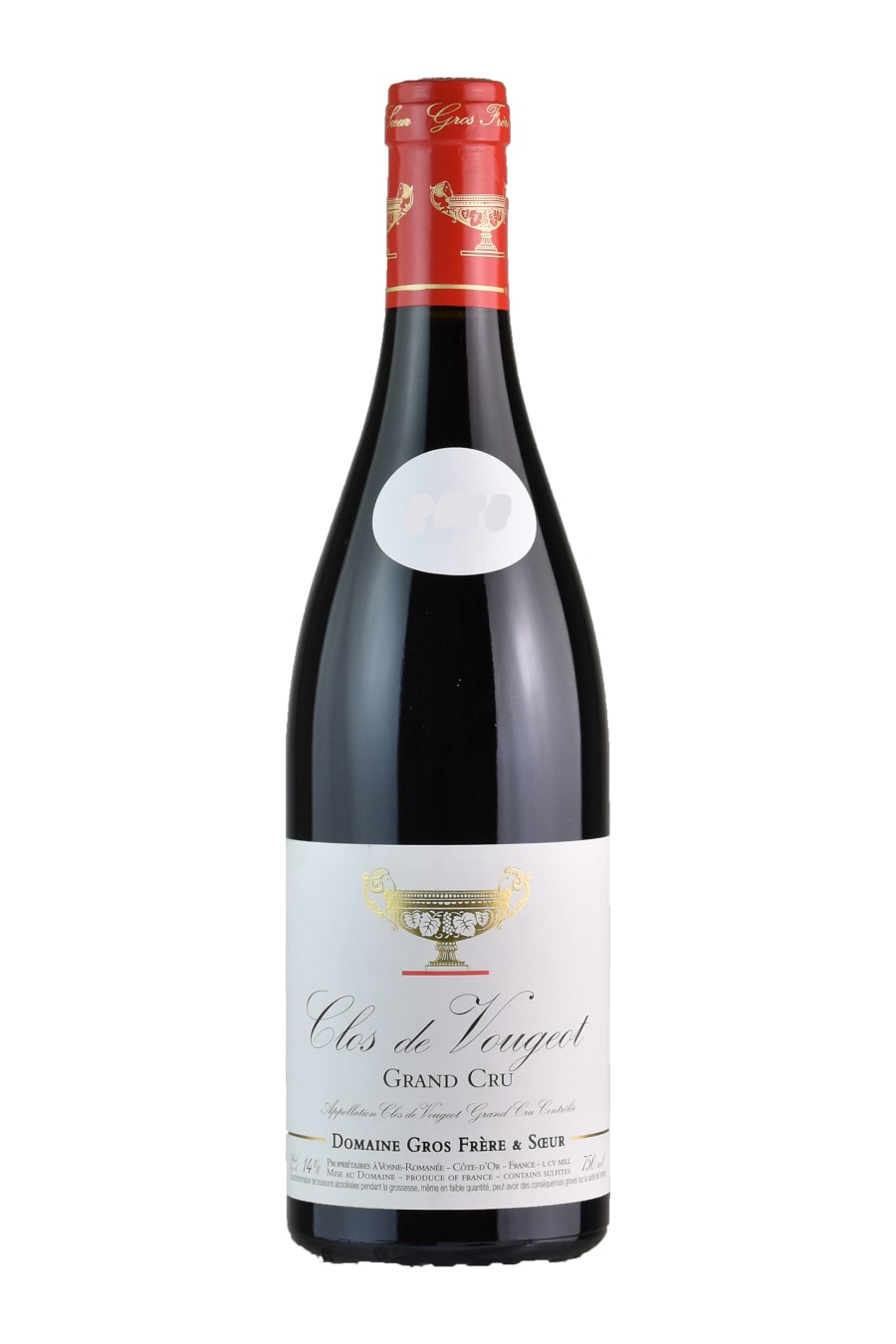 Domaine Gros Frere and Soeur Clos Vourgeot Grand Cru AOC 2017 (750 ml)