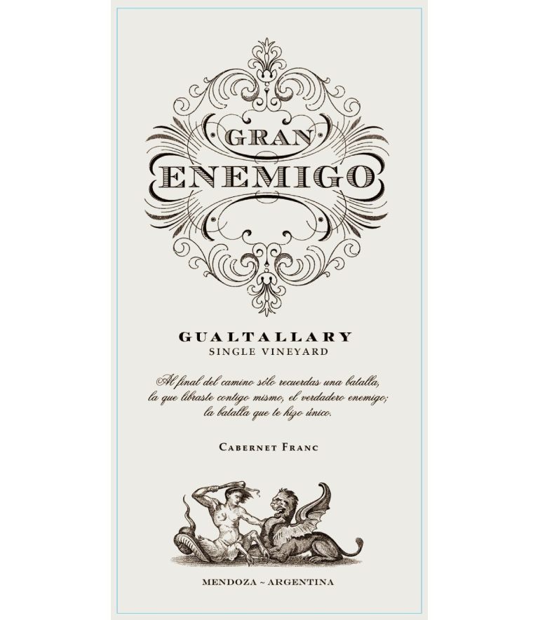 El Enemigo Gran Enemigo Gualtallary Single Vineyard Cabernet Franc 2021 (750 ml)