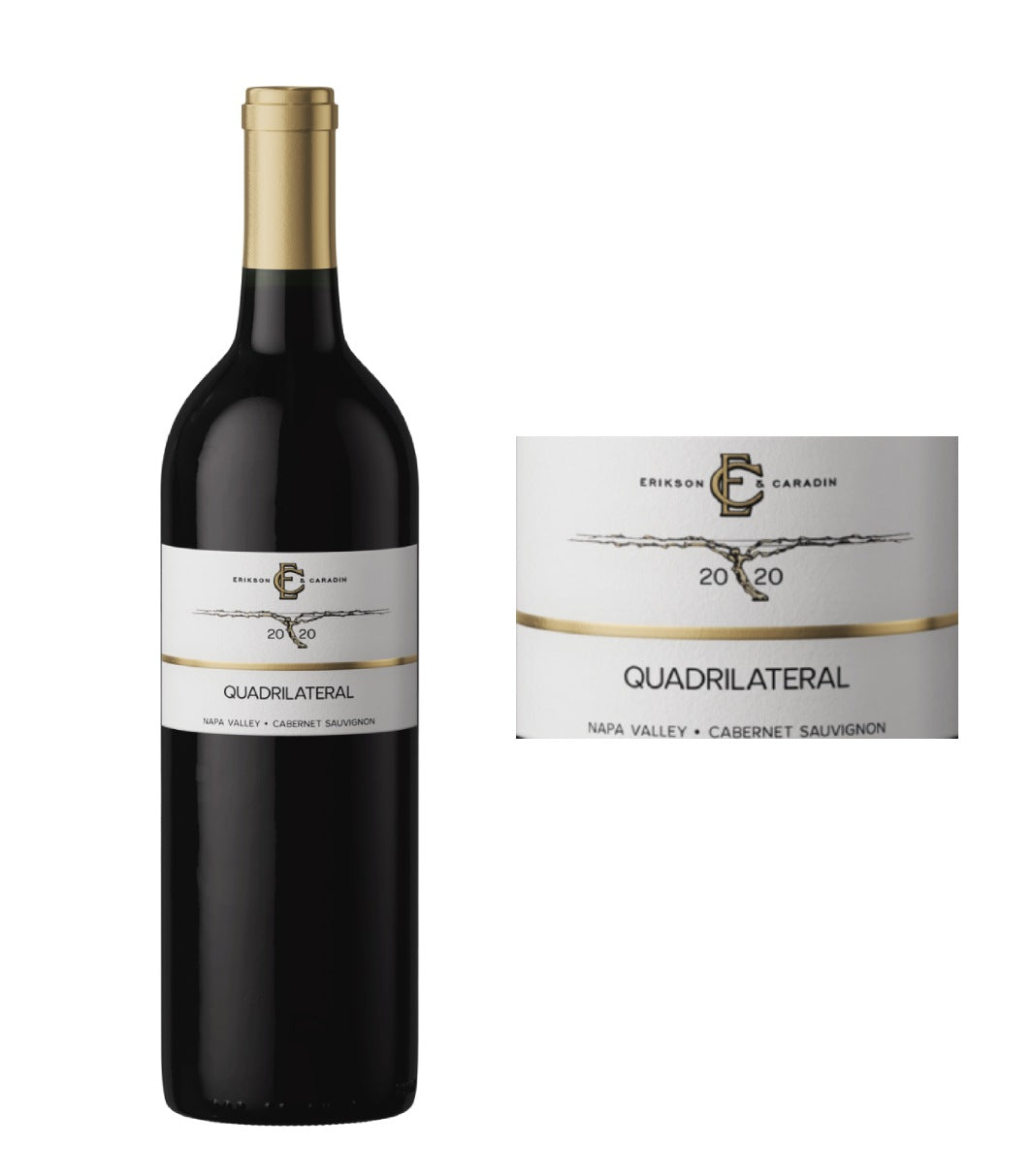 DAMAGED LABEL: Erikson & Caradin Quadrilateral Napa Cabernet Sauvignon 2020(750 ml)
