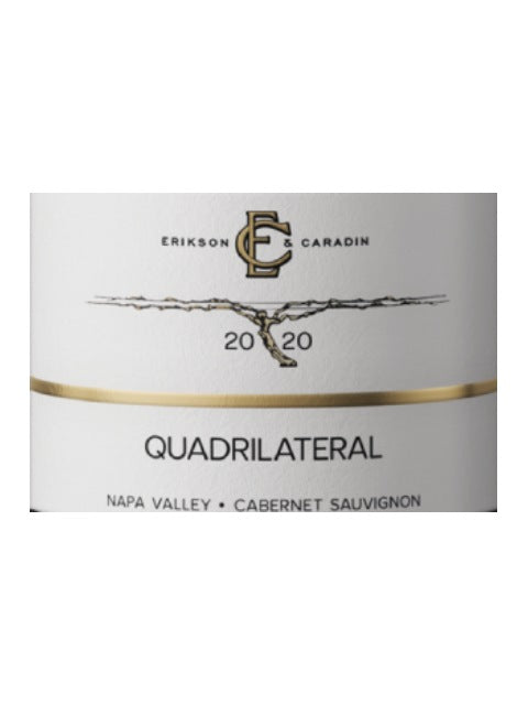 DAMAGED LABEL: Erikson & Caradin Quadrilateral Napa Cabernet Sauvignon 2020(750 ml)