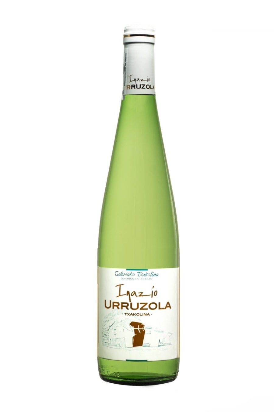 DAMAGED LABEL: Inazio Urruzola Txakolina Blanco (750 ml)