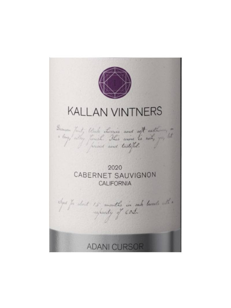 Kallan Vintners Adani Cursor Cabernet Sauvignon 2022 (750 ml)