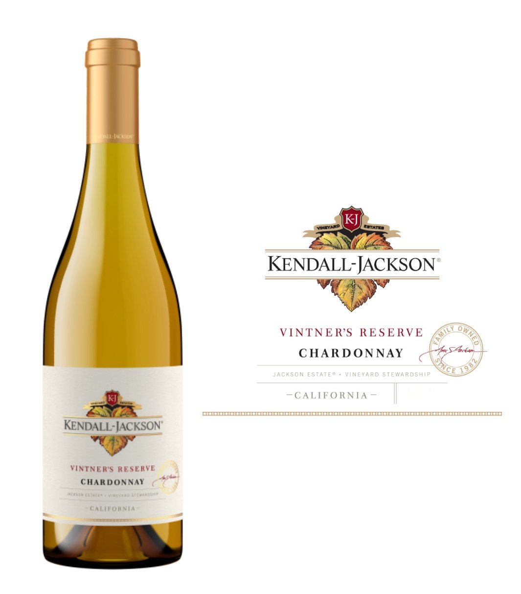 REMAINING STOCK: Kendall-Jackson Vintner's Reserve Chardonnay 2022 (750 ml)