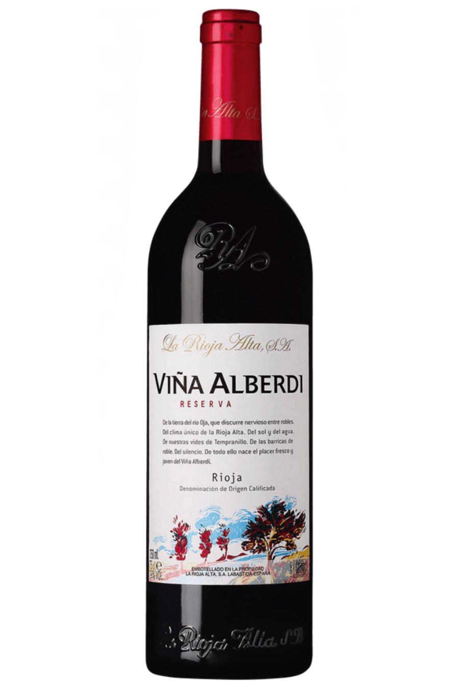 DAMAGED LABEL: La Rioja Alta Vina Alberdi Reserva (750 ml)