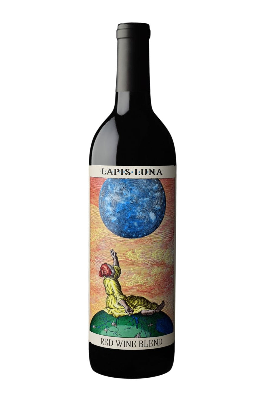DAMAGED LABEL: Lapis Luna Red Blend 2021 (750 ml)