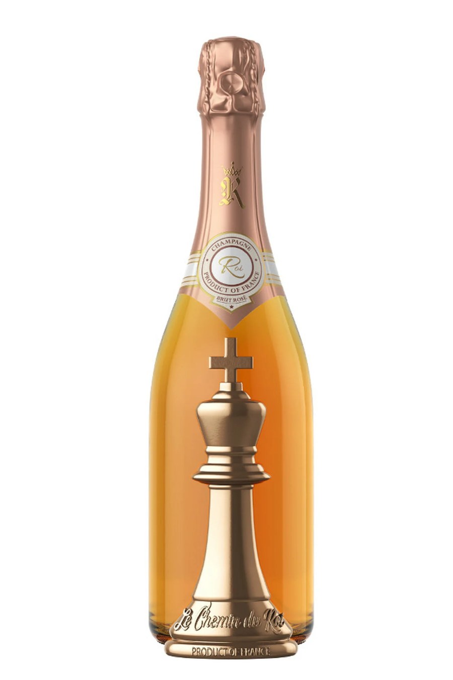 Roi du (750 Brut ml) Rose Champagne Chemin Le