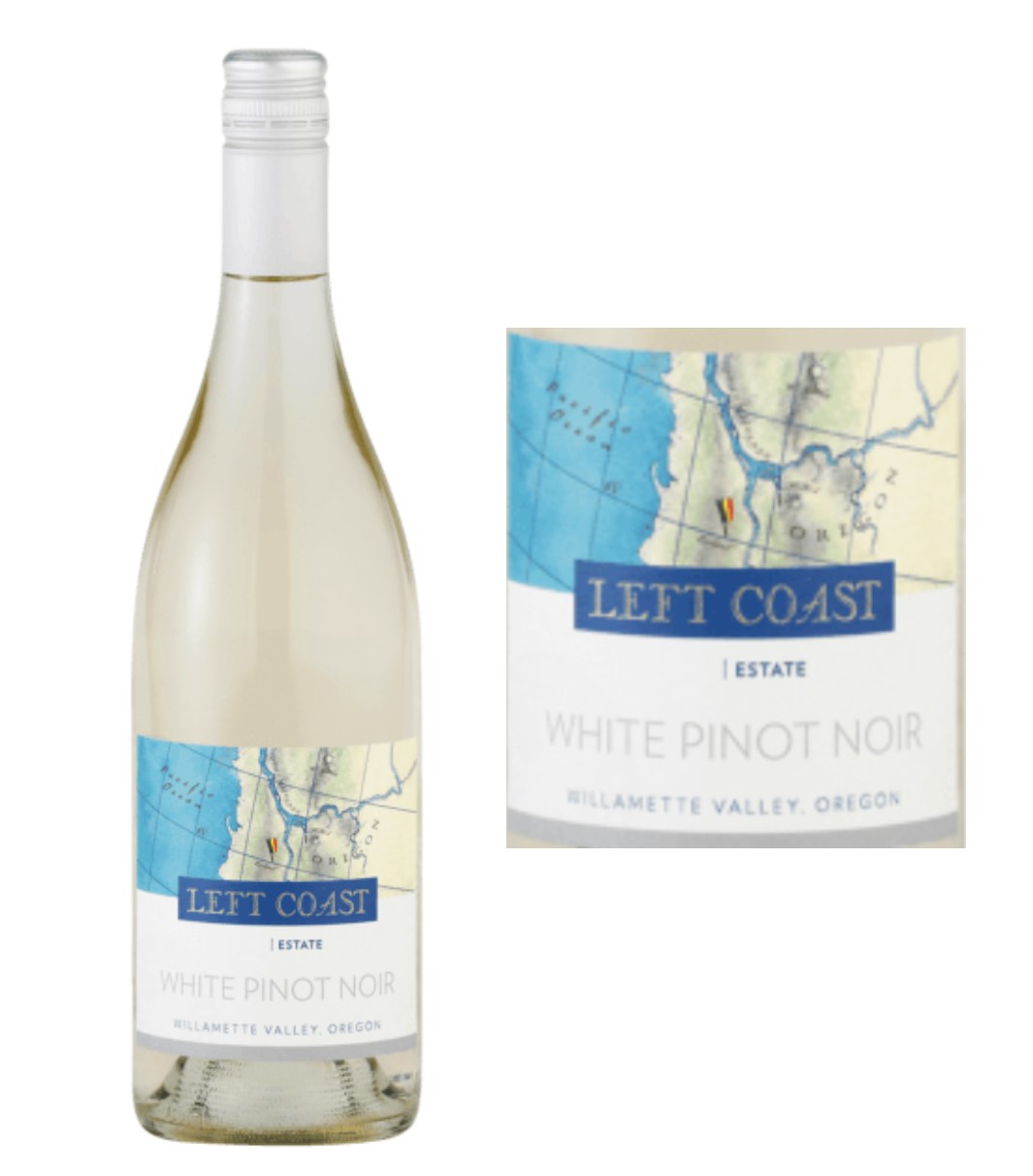REMAINING STOCK: Left Coast Cellars White Pinot Noir 2022 (750 ml)