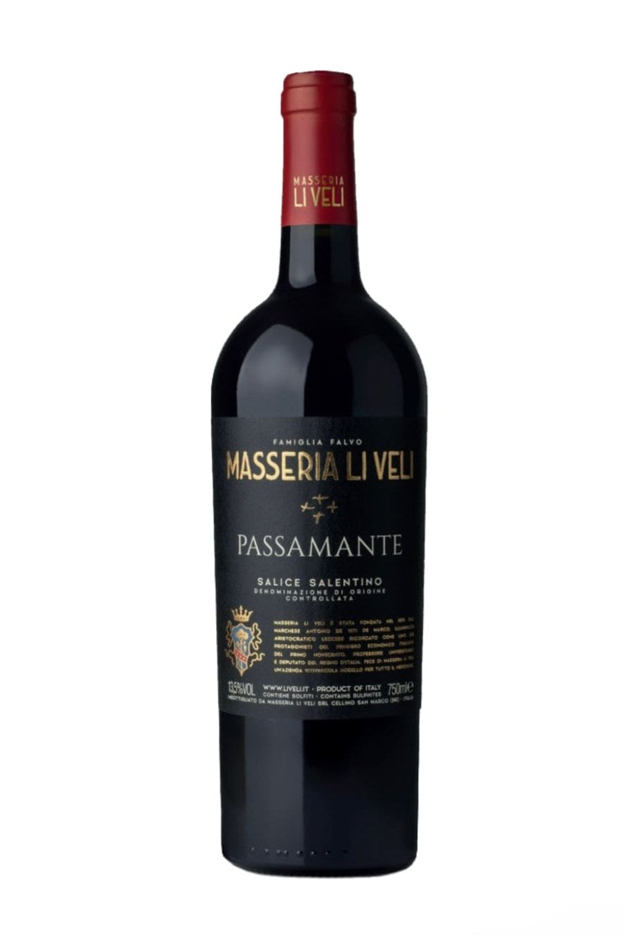 Li Veli Passamente Salice Salentino Negroamaro 2023 (750 ml)