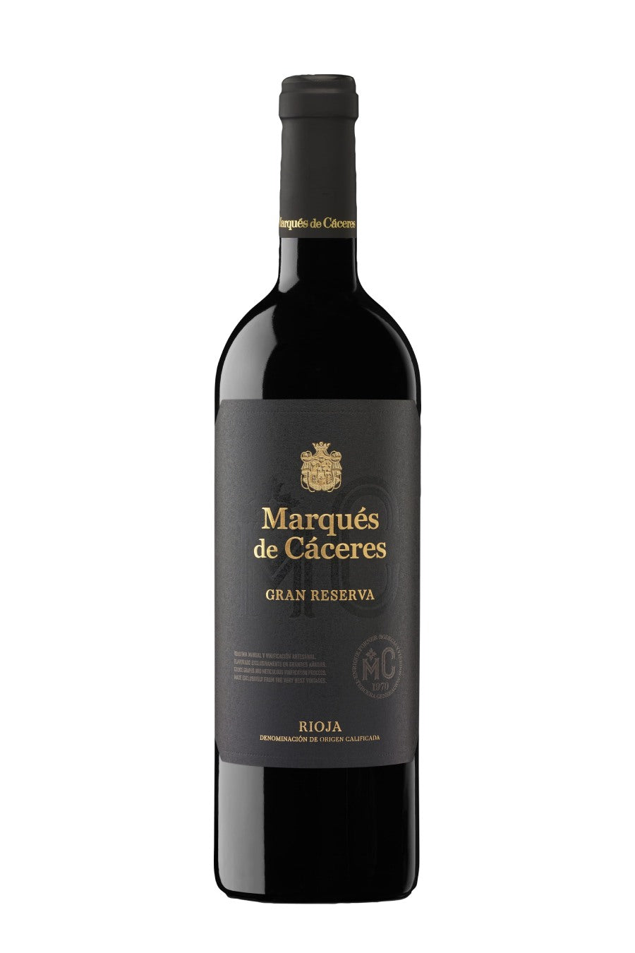 DAMAGED LABEL: Marques de Caceres Rioja Gran Reserva 2015 (750 ml)