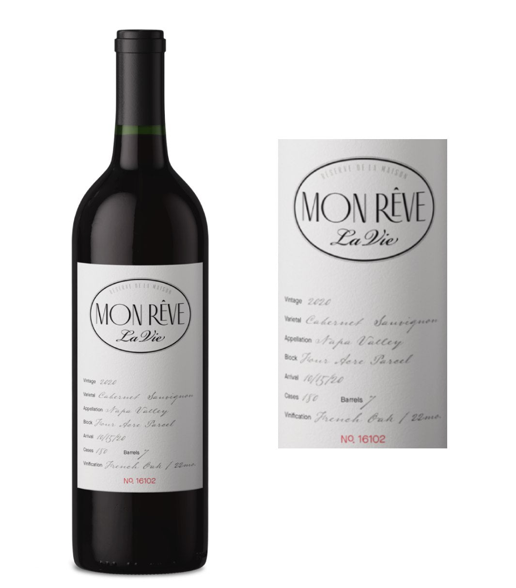 DAMAGED LABEL: Mon Rêve La Vie Cabernet Sauvignon 2020 (750 ml)