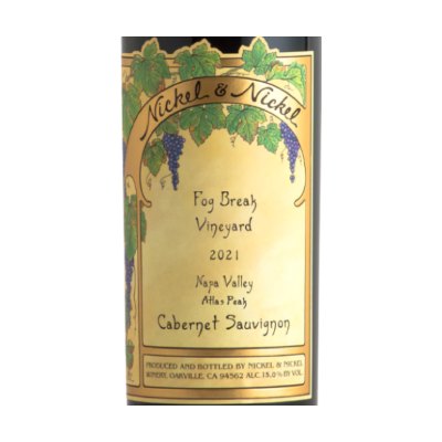 Nickel & Nickel Fog Break Cabernet Sauvignon 2022 (750 ml)