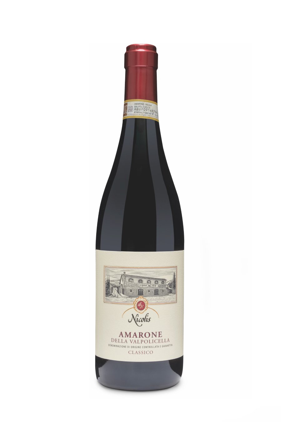 DAMAGED LABEL: Nicolis Amarone Valpolicella Classico DOCG (750 ml)