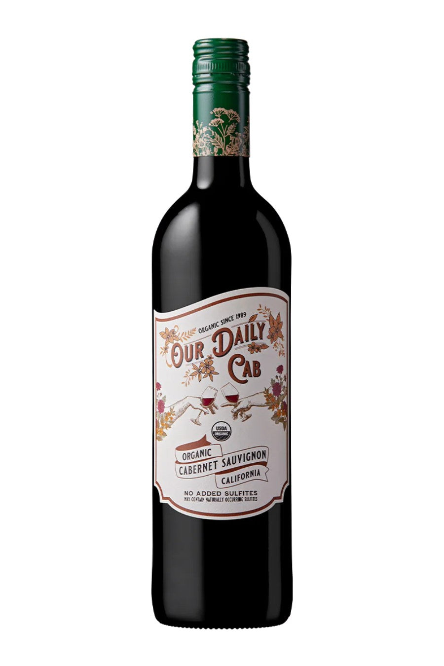 REMAINING STOCK: Our Daily Wines Organic Cabernet Sauvignon 2022 (750 ml)