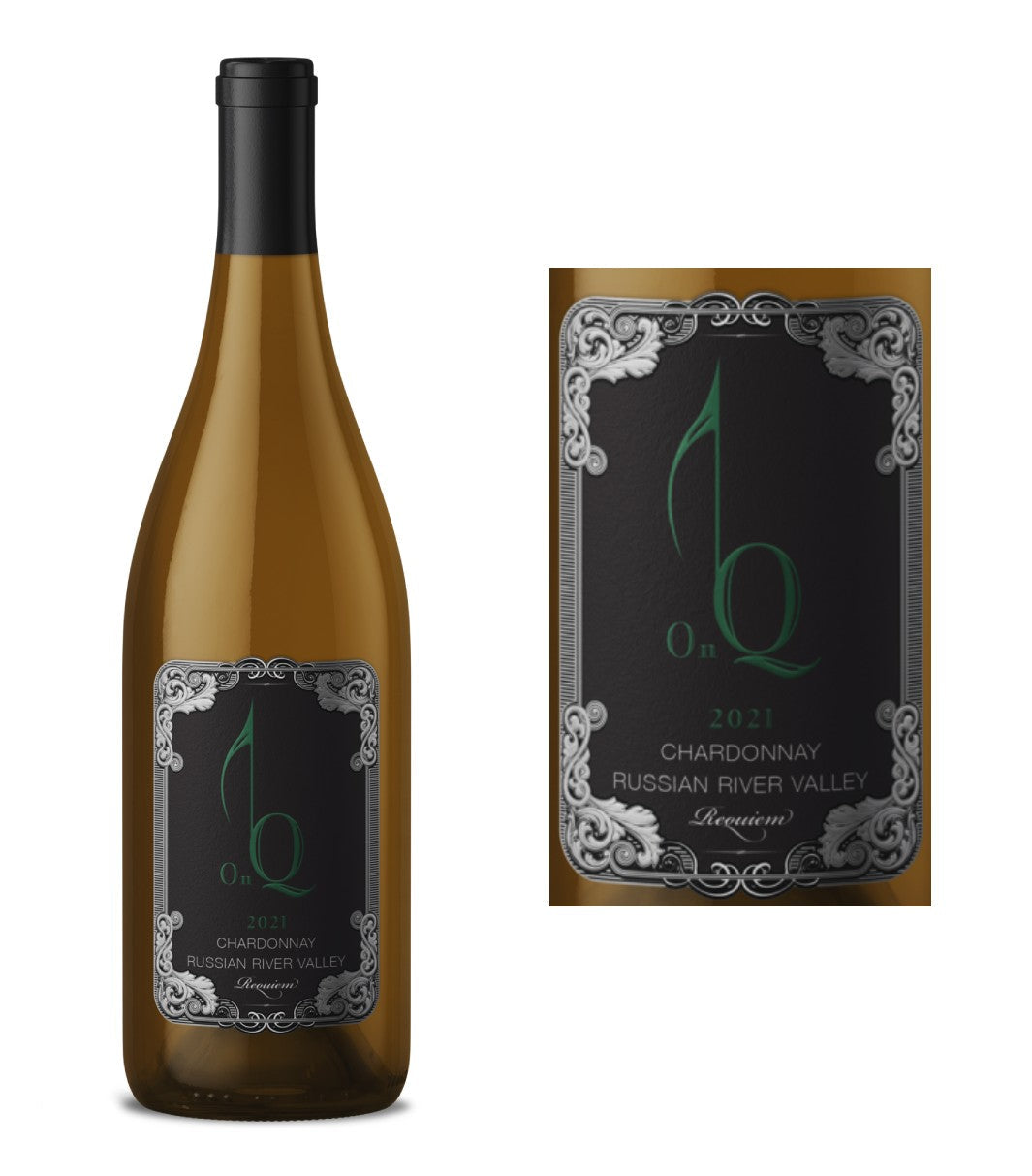 DAMAGED LABEL: On Q Requiem Chardonnay 2022 (750 ml)