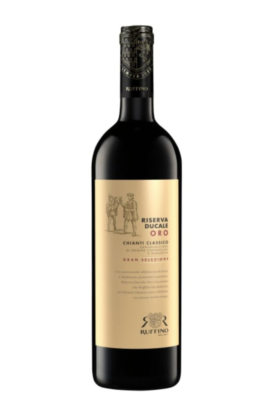 REMAINING STOCK: Ruffino Riserva Ducale Oro Chianti Classico Gran Selezione 2018 (750 ml)