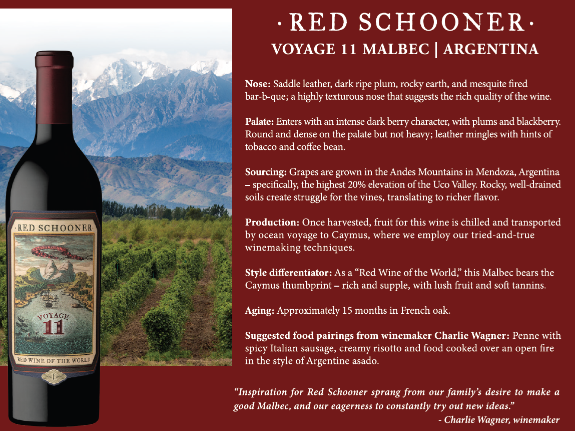 Red Schooner Voyage 12 Malbec NV (750 ml)