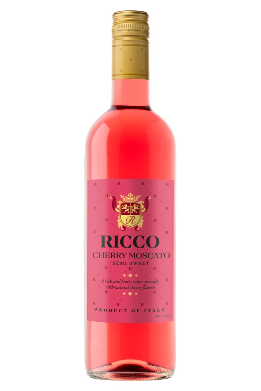 DAMAGED LABEL: Ricco Cherry Moscato (750 ml)
