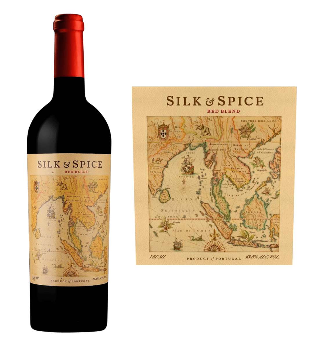 DAMAGED LABEL: Silk and Spice Red Blend 2021 (750 ml)