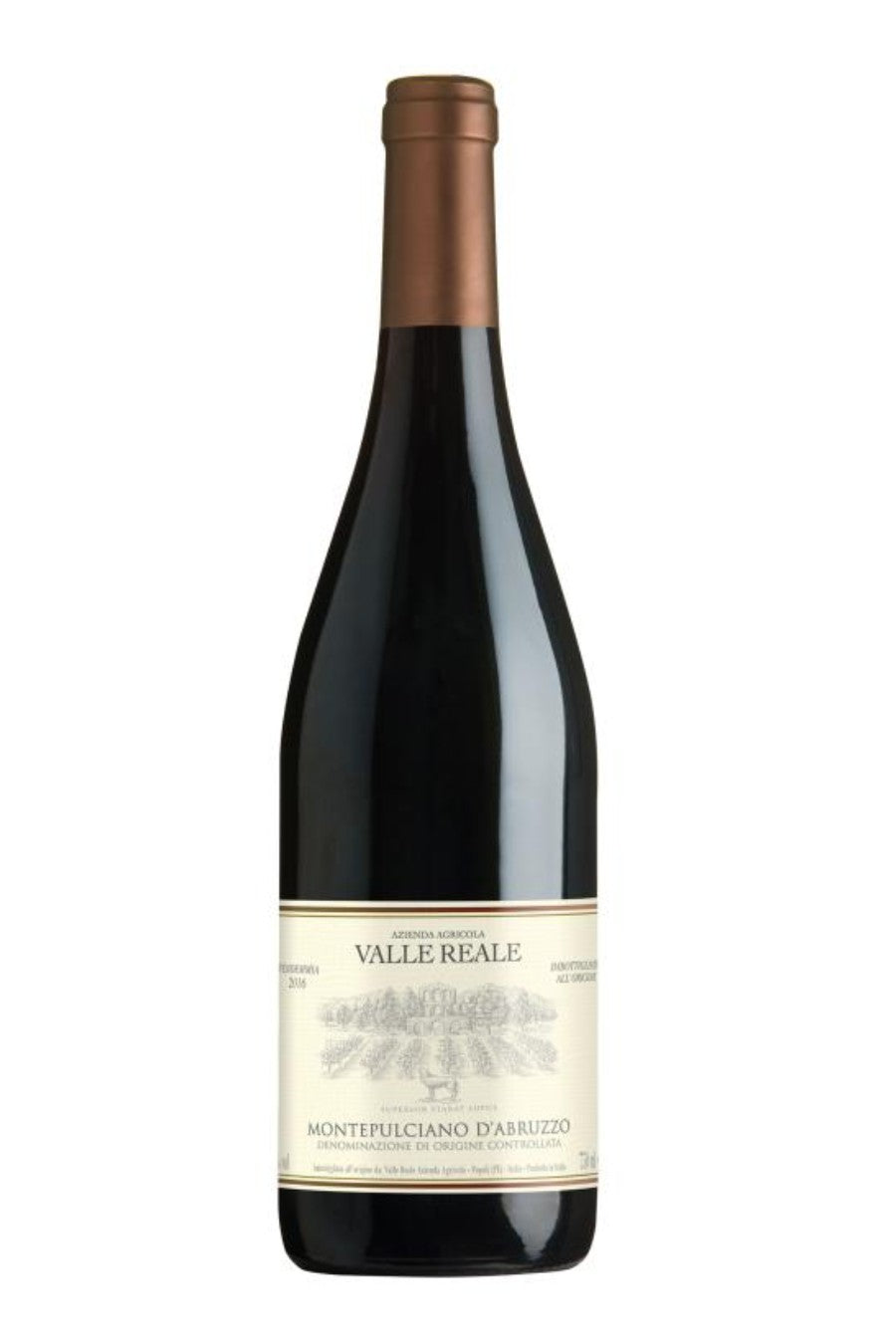 Valle Reale Montepulciano D'Abruzzo DOC Organic Grapes 2024 (750 ml)