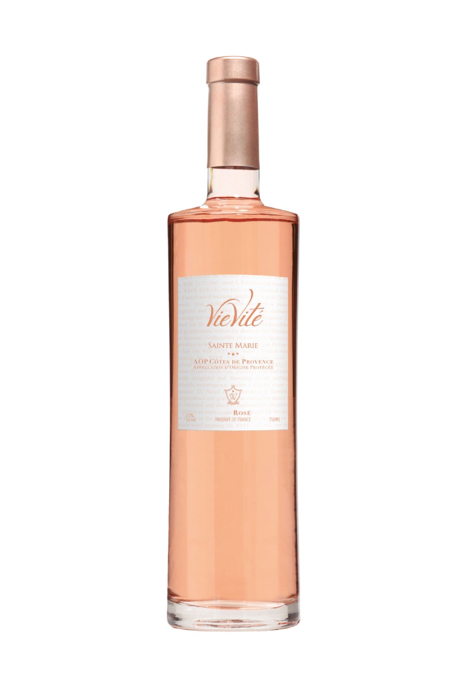 DAMAGED LABEL : Vie Vite Cotes de Provence Rose 2023 (750 ml)