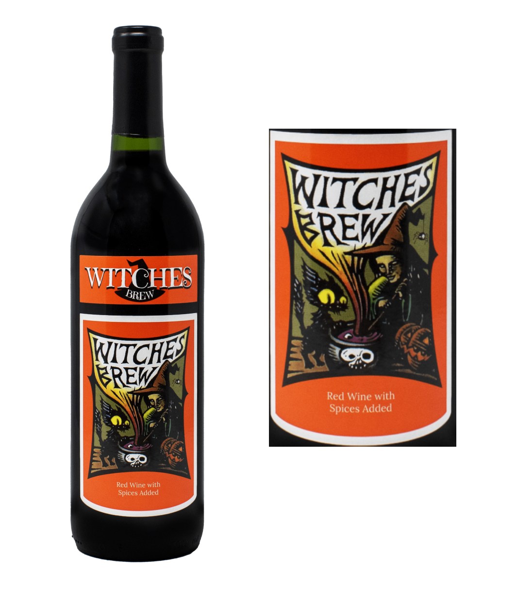 Witches Brew Spiced Red Wine NV (750 ml)