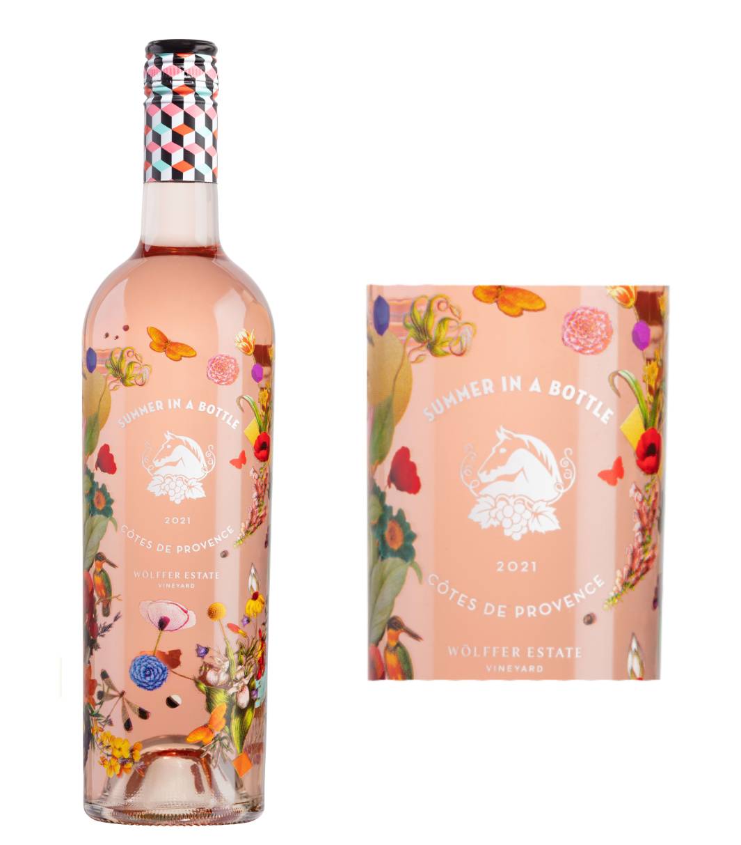 REMAINING STOCK: Wolffer Estate Summer in a Bottle Rose Cotes de Provence 2023 (750 ml)
