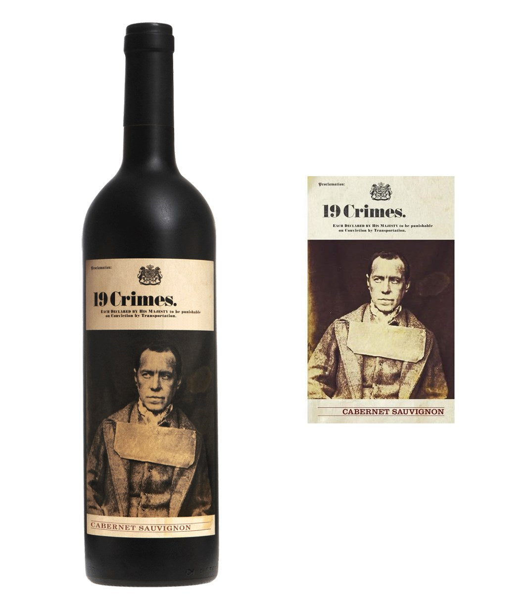 REMAINING STOCK: 19 Crimes Cabernet Sauvignon 2021 (750 ml)