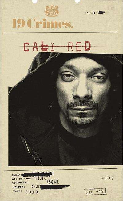19 Crimes Cali Red Wine 2022 by Snoop Dogg (750 ml)